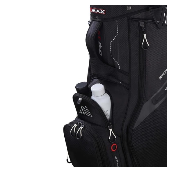Big Max Terra Sport cart bag, schwarz/rot
