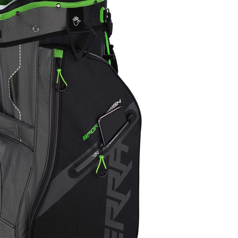 Big Max Terra Sport cart bag, grau/schwarz/grün