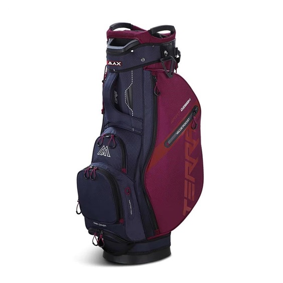 Big Max Terra Sport cart bag, dunkelblau/weinrot