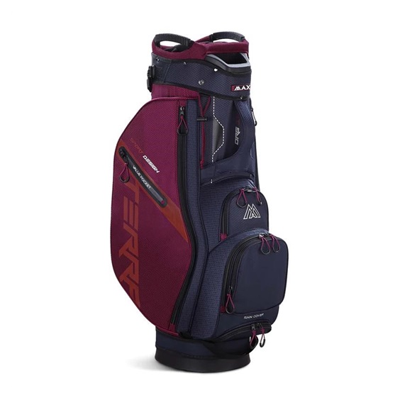 Big Max Terra Sport cart bag, dunkelblau/weinrot
