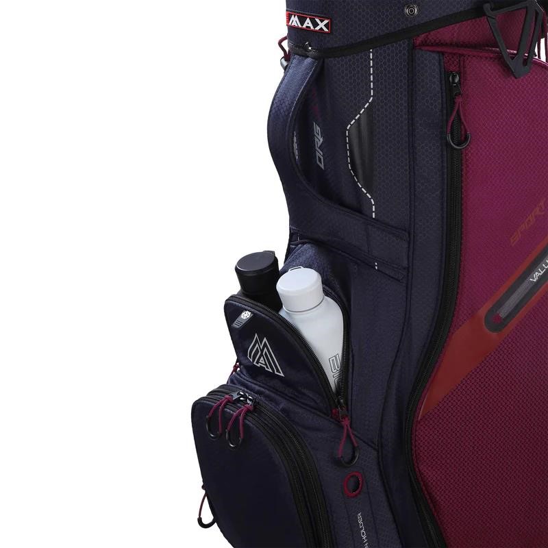Big Max Terra Sport cart bag, dunkelblau/weinrot