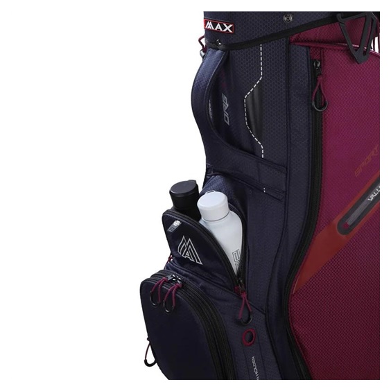 Big Max Terra Sport cart bag, dunkelblau/weinrot