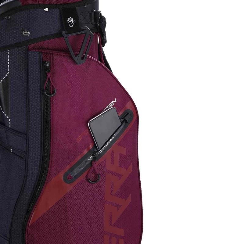 Big Max Terra Sport cart bag, dunkelblau/weinrot