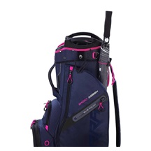 Big Max Terra Sport cart bag, steel blue/fuchsia