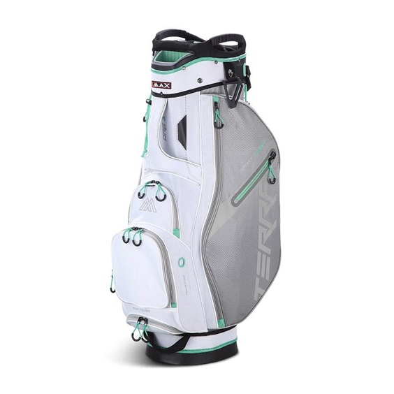 Big Max Terra Sport cart bag, weiss/silber/mint