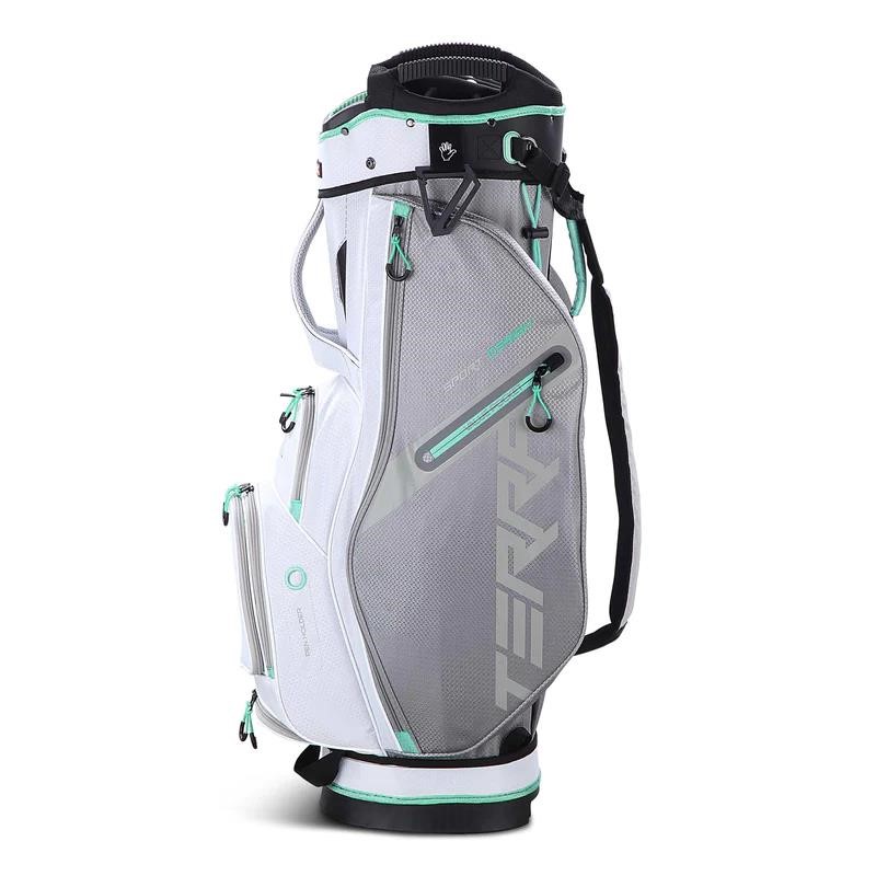 Big Max Terra Sport cart bag, weiss/silber/mint