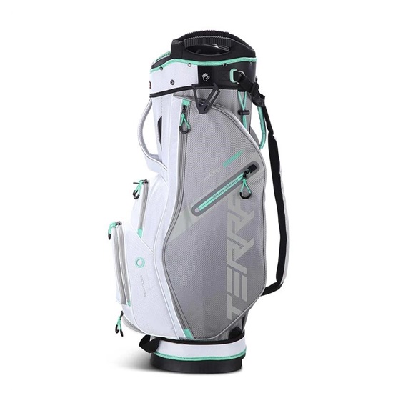 Big Max Terra Sport cart bag, weiss/silber/mint