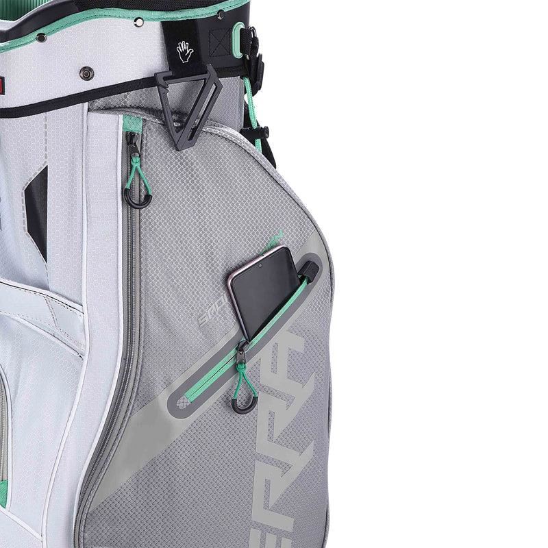Big Max Terra Sport cart bag, weiss/silber/mint
