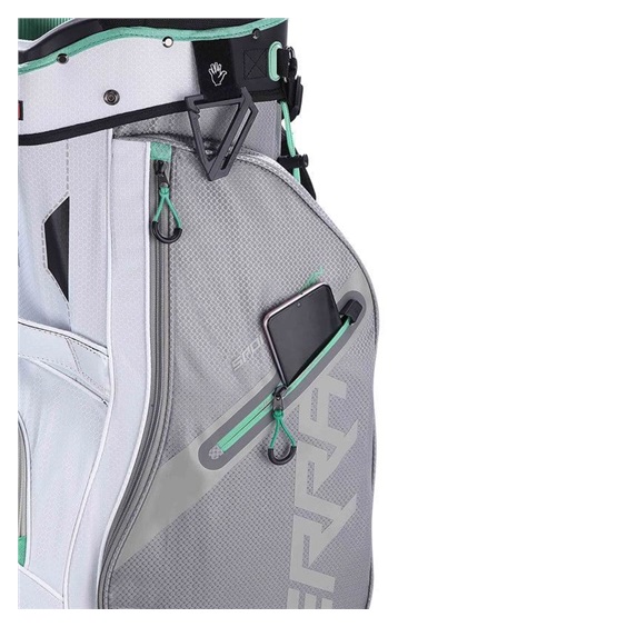 Big Max Terra Sport cart bag, weiss/silber/mint