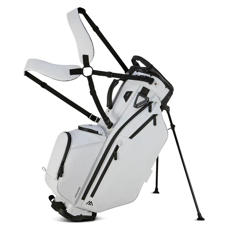 Big Max Dri Lite Hybrid Prime stand bag, weiss