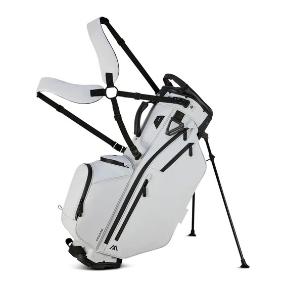 Big Max Dri Lite Hybrid Prime stand bag, weiss