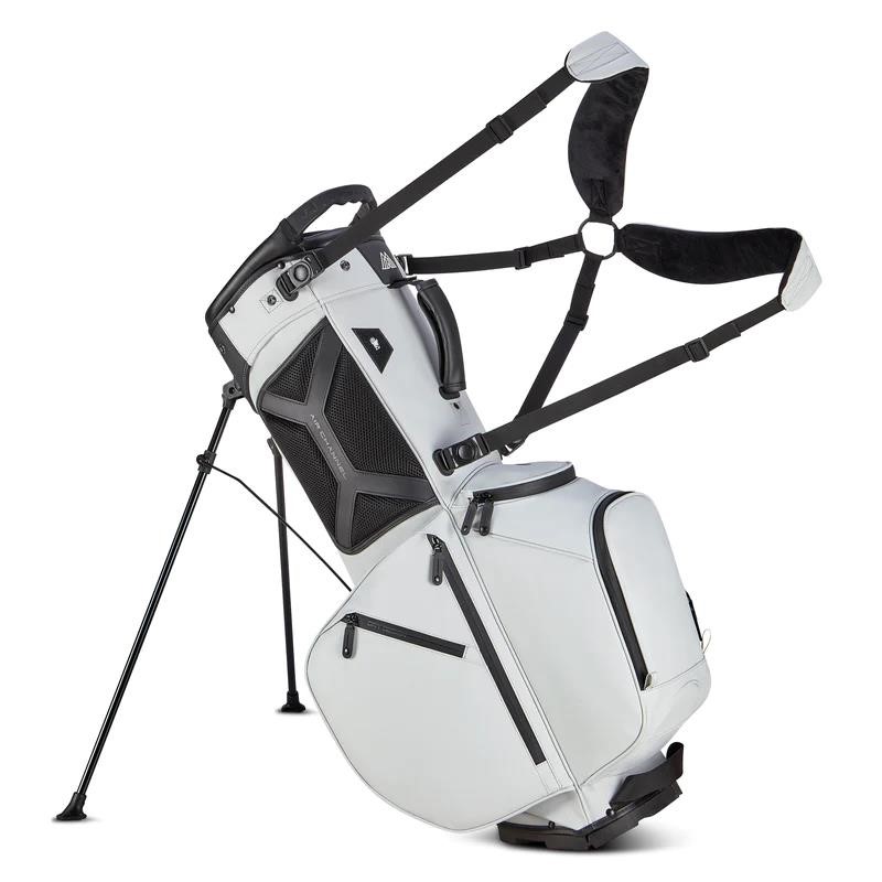 Big Max Dri Lite Hybrid Prime stand bag, weiss
