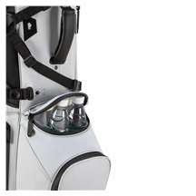 Big Max Dri Lite Hybrid Prime stand bag, weiss