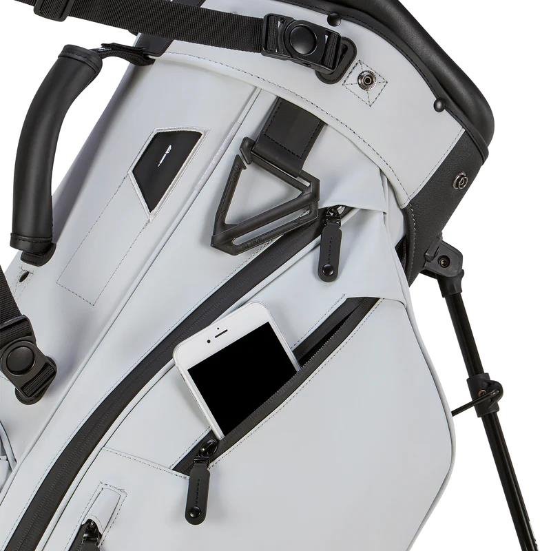 Big Max Dri Lite Hybrid Prime stand bag, weiss