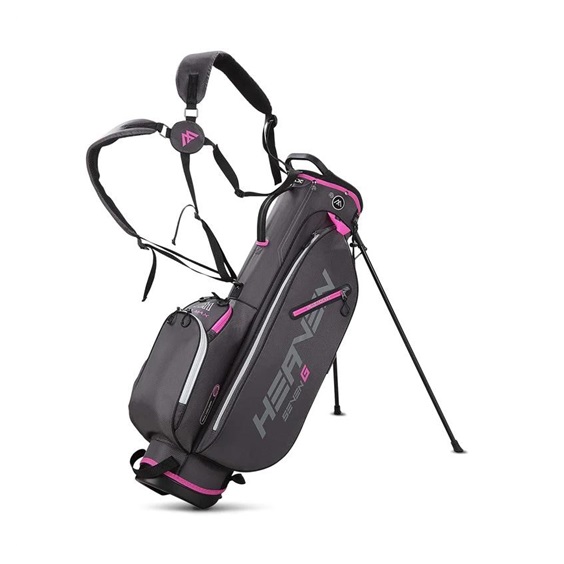 Big Max Heaven Seven G Standbag, grau/rosa