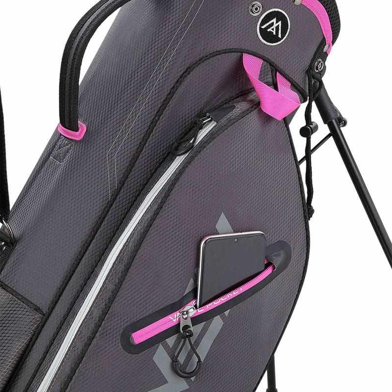 Big Max Heaven Seven G Standbag, grau/rosa