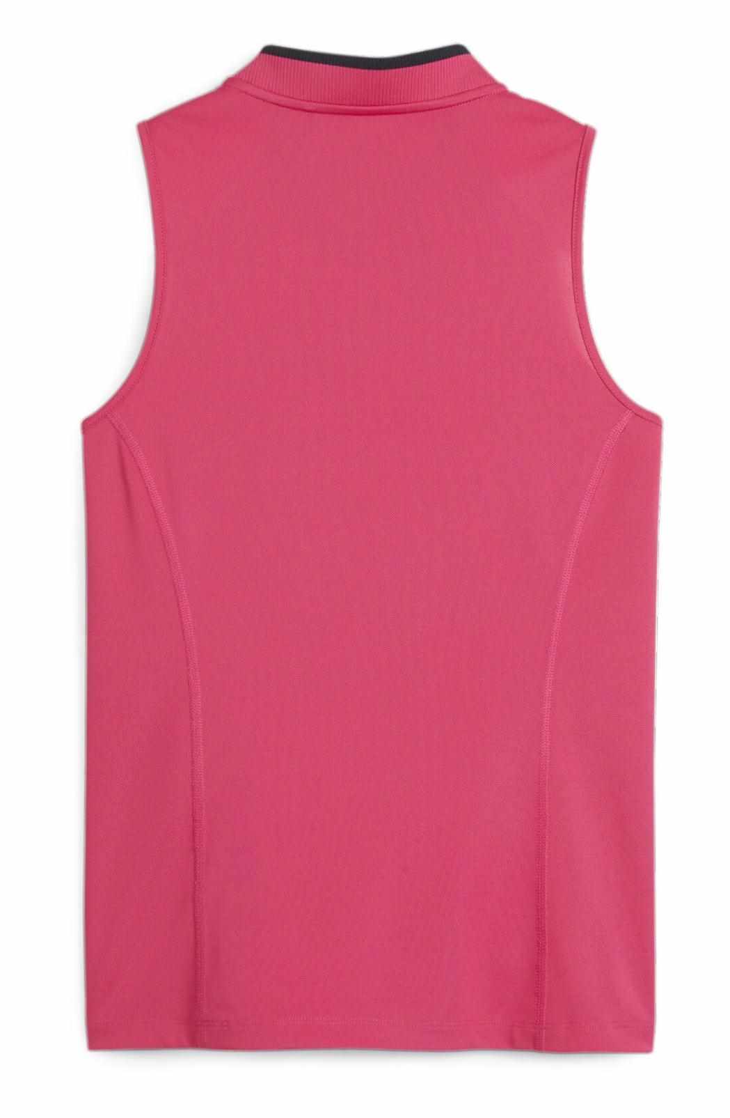 Puma Range Pique Sleeveless Damen Poloshirt, rosa