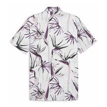 Puma Mattr Birds of Paradise Herren Poloshirt, weiss