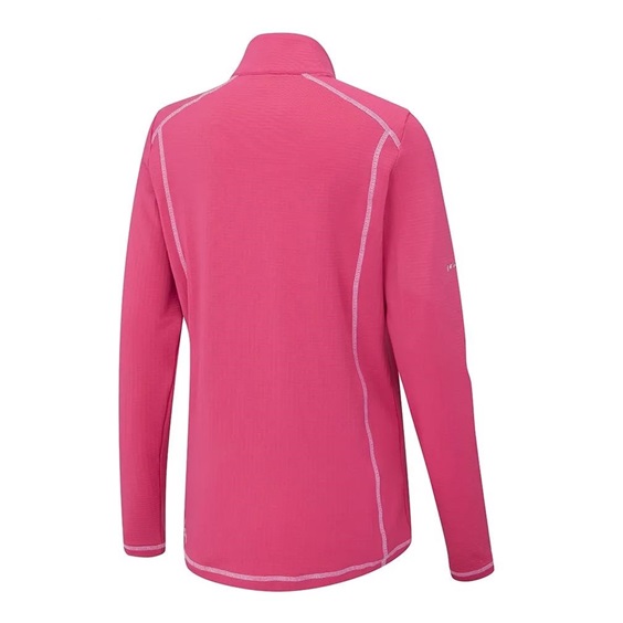 PING Sonya Fleece Damen Poloshirt, rosa
