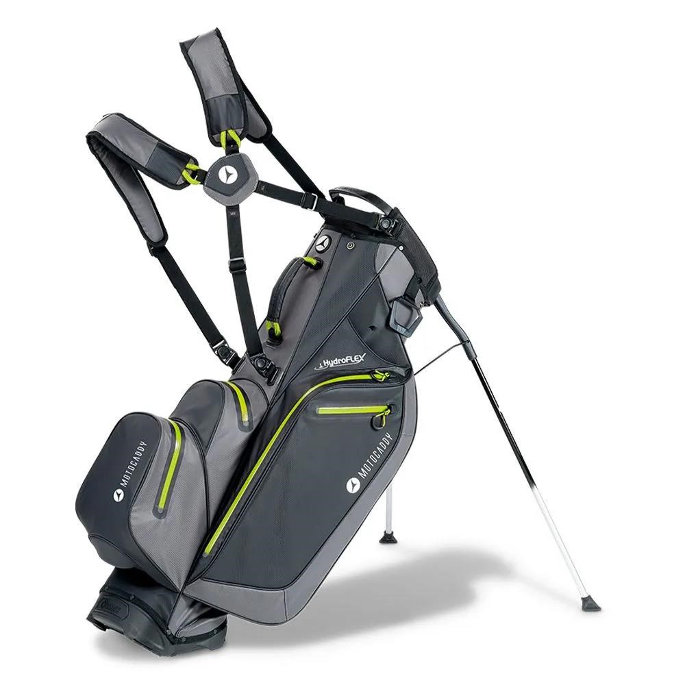 Motocaddy HydroFLEX Standbag, grau/limette