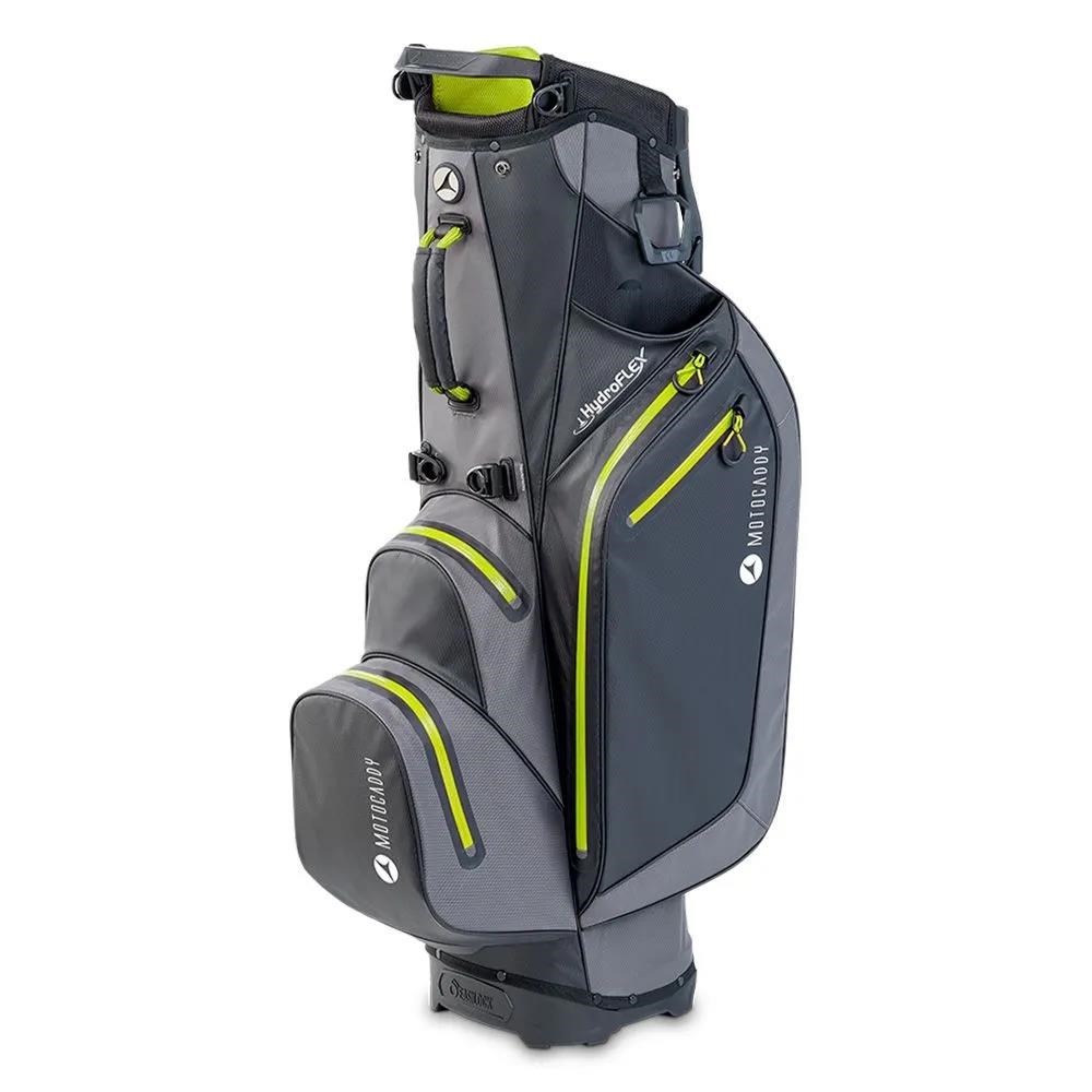Motocaddy HydroFLEX Standbag, grau/limette