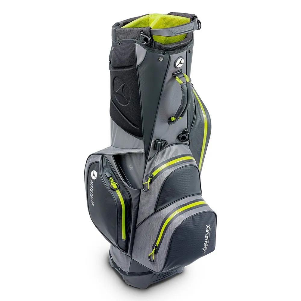 Motocaddy HydroFLEX Standbag, grau/limette