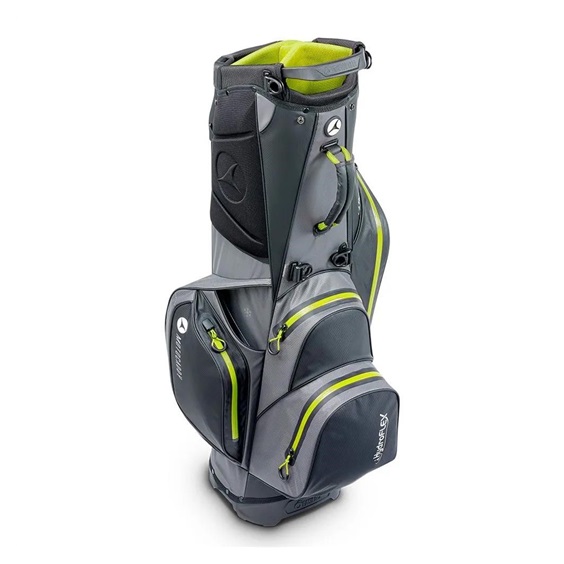 Motocaddy HydroFLEX Standbag, grau/limette