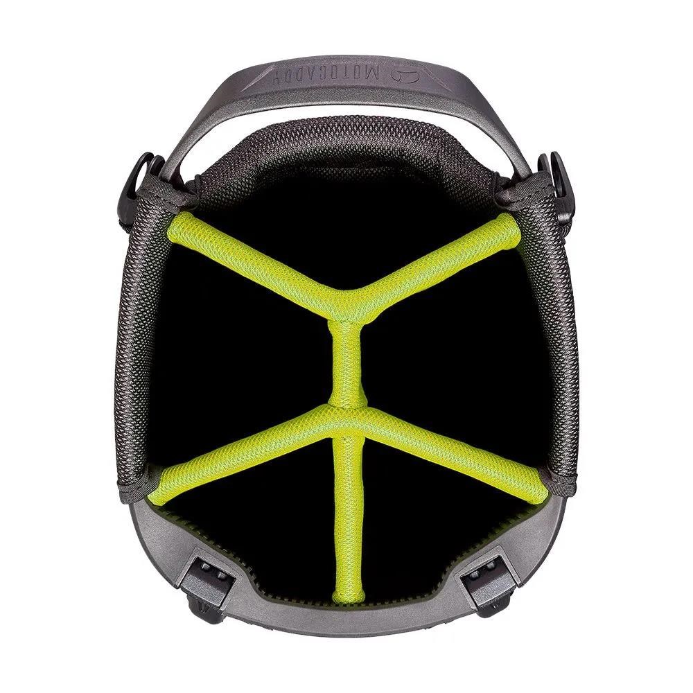 Motocaddy HydroFLEX Standbag, grau/limette