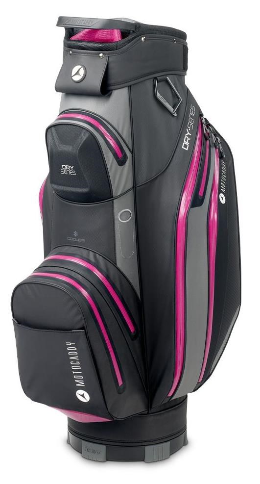 Motocaddy Dry Series Cartbag, grau/rosa