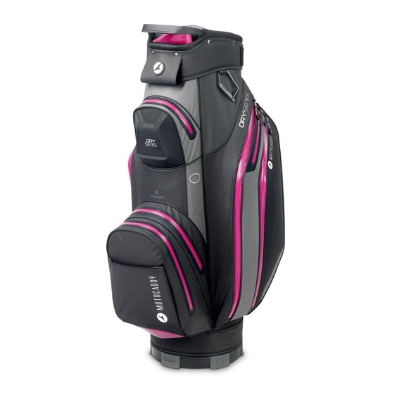 Motocaddy Dry Series Cartbag, grau/rosa