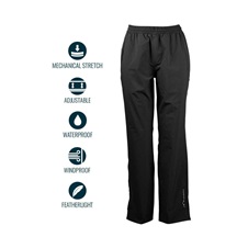 Sun Mountain Monsoon Waterproof Herren Golfhose, schwarz