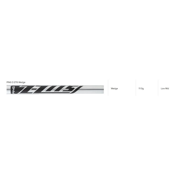 PING s159 Midnight Wedge, Stahl