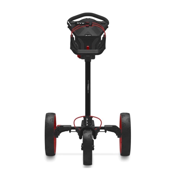 Big Max Blade Trio Golf Trolley, schwarz/rot
