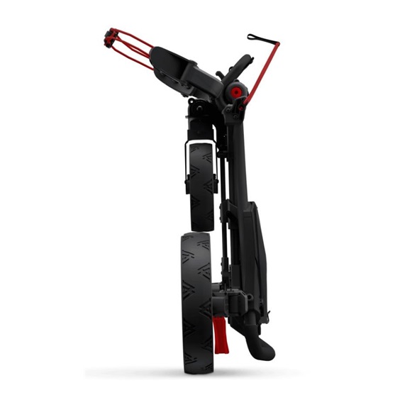 Big Max Blade Trio Golf Trolley, schwarz/rot