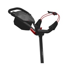 Big Max Blade Trio Golf Trolley, schwarz/rot