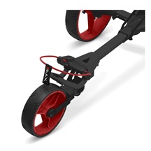 Big Max Blade Trio Golf Trolley, schwarz/rot