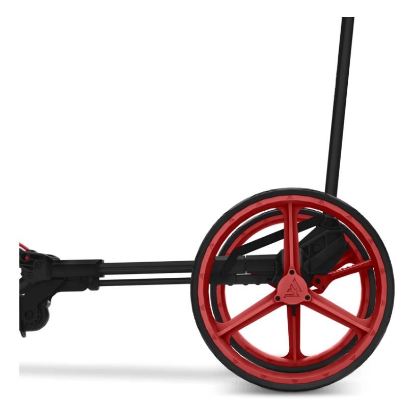 Big Max Blade Trio Golf Trolley, schwarz/rot