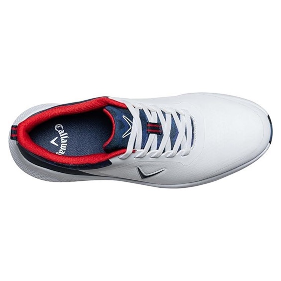 Callaway Chev Star Herren Golfschuhe, weiss/dunkelblau/rot