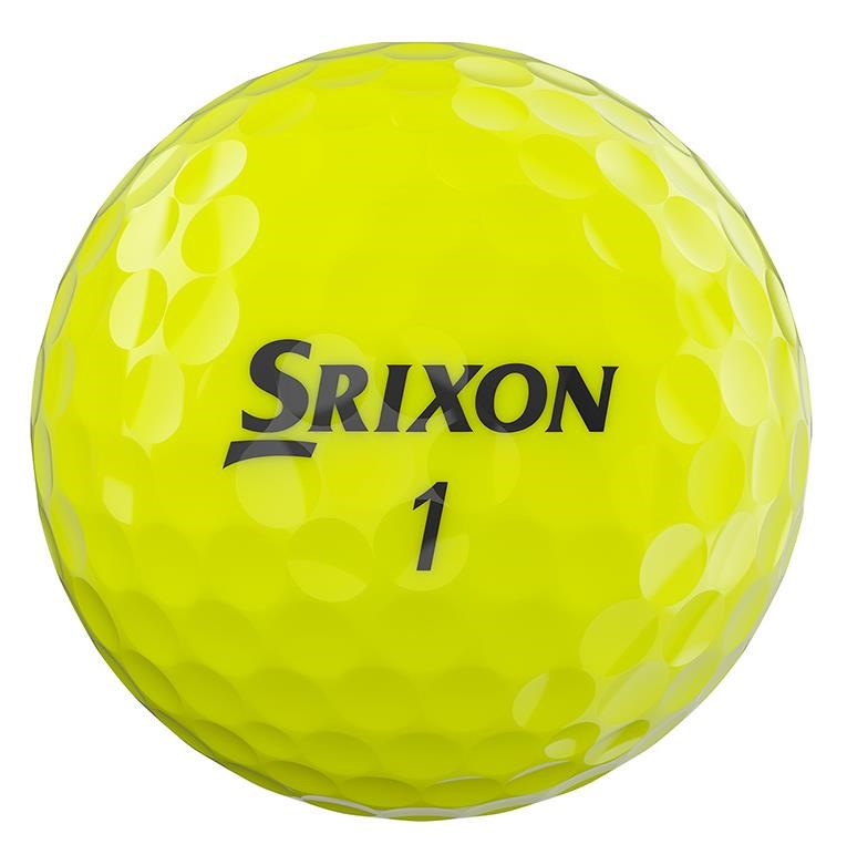 Srixon Q-Star Tour Golfbälle, gelb