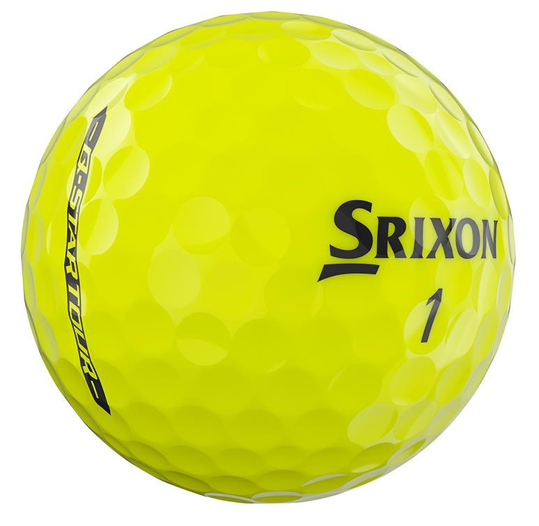 Srixon Q-Star Tour Golfbälle, gelb