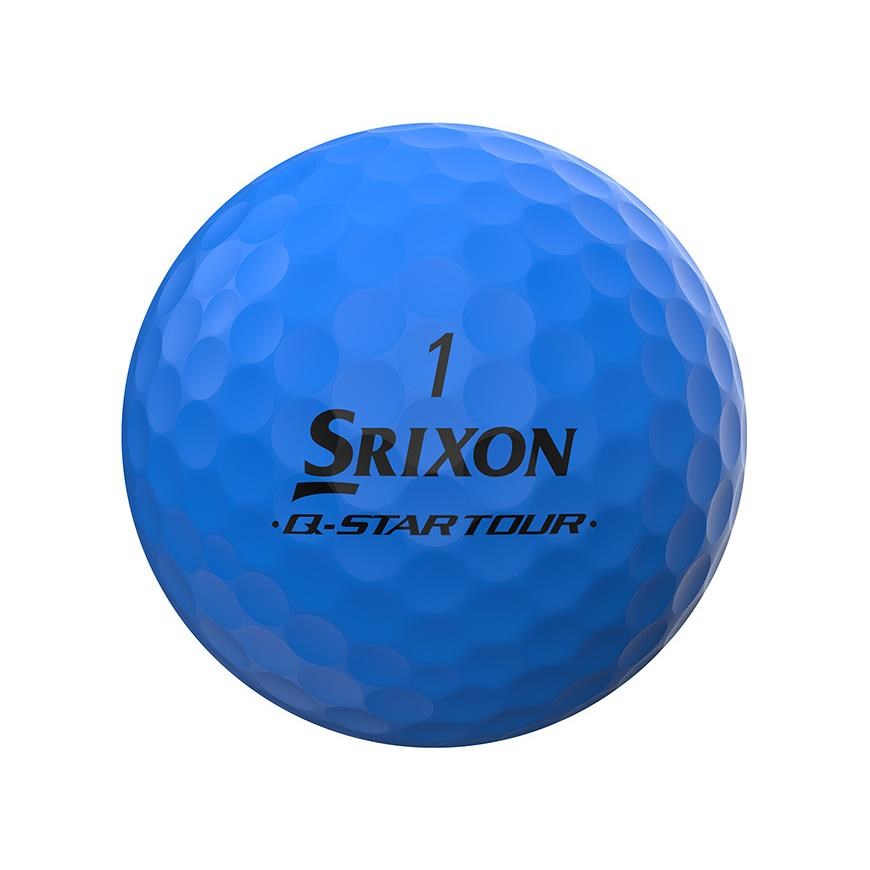 Srixon Q-STAR Tour Divide Golfbälle, gelb/blau