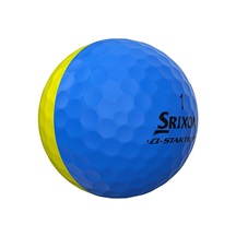 Srixon Q-STAR Tour Divide Golfbälle, gelb/blau