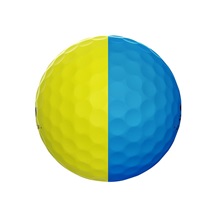 Srixon Q-STAR Tour Divide Golfbälle, gelb/blau
