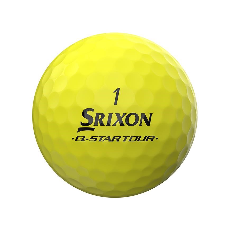 Srixon Q-STAR Tour Divide Golfbälle, gelb/blau
