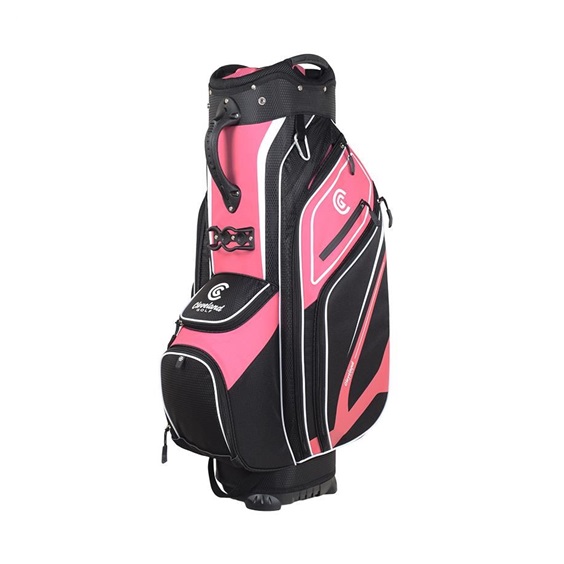 Cleveland Friday 3 Cartbag, rosa/schwarz