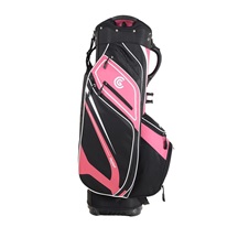 Cleveland Friday 3 Cartbag, rosa/schwarz
