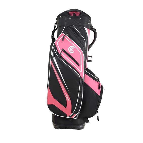 Cleveland Friday 3 Cartbag, rosa/schwarz