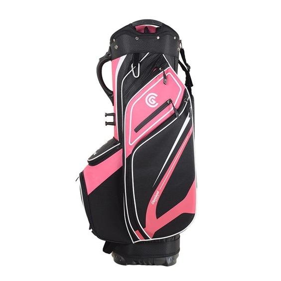 Cleveland Friday 3 Cartbag, rosa/schwarz