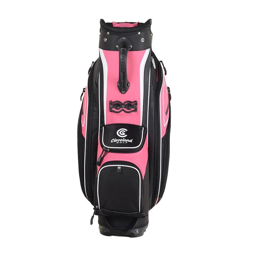 Cleveland Friday 3 Cartbag, rosa/schwarz