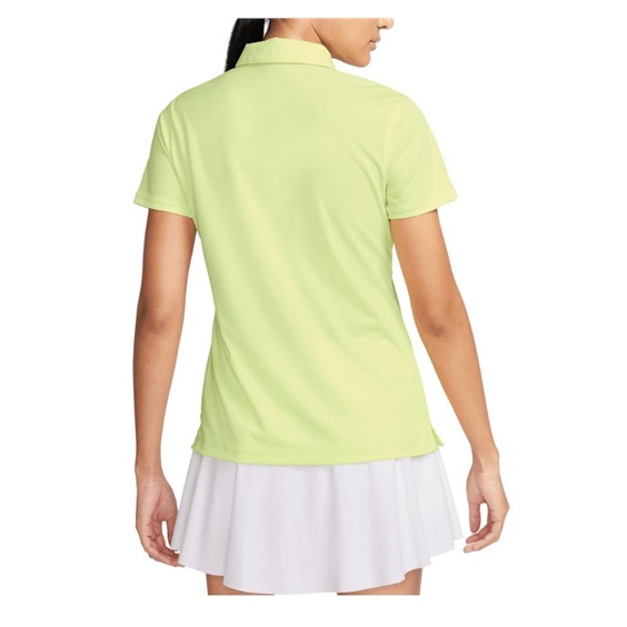Nike Dri-FIT Victory Damen Poloshirt, lemon twist/schwarz